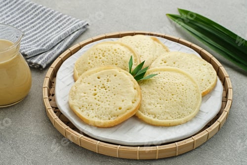 Preview: Serabi Durian, Indonesian pancake