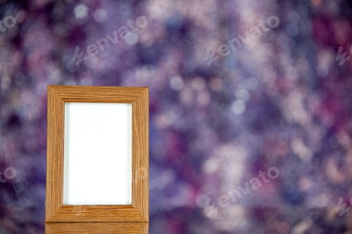 Preview: front view picture frame on bright background present gift photo family picture portrait color free
