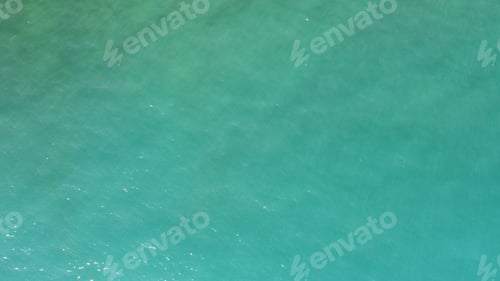 Preview: texture of clear emerald sea water, top view