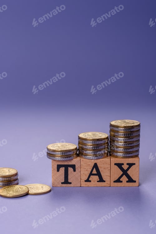 Preview: Tax on real estate, property, car or business. Mortgage finance payments