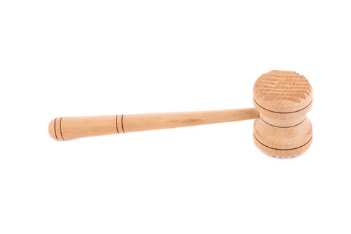 Preview: Wooden meat mallet.