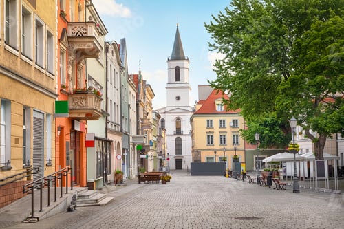 Preview: Stary Rynek square in Zielona Gora, Poland