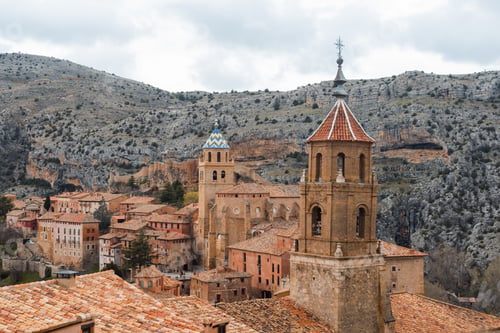 Preview: Albarracin a small medieval town located in Teruel, Spain