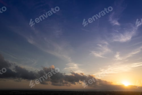 Preview: Photographic documentation of the setting of the sun