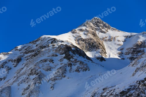 Preview: winter mountain landscape