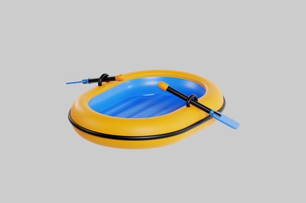 Preview: Inflatable boat.