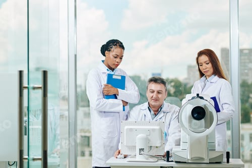 Preview: Ophthalmologist and young interns