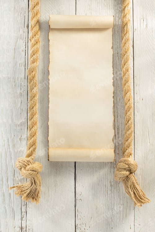 Preview: ship rope on wood