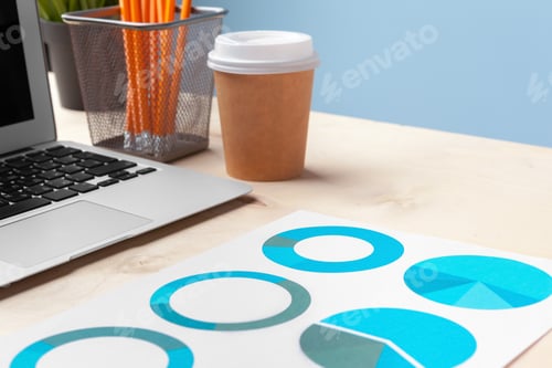 Preview: Business documents graph financial to job succes, Analyze document plans