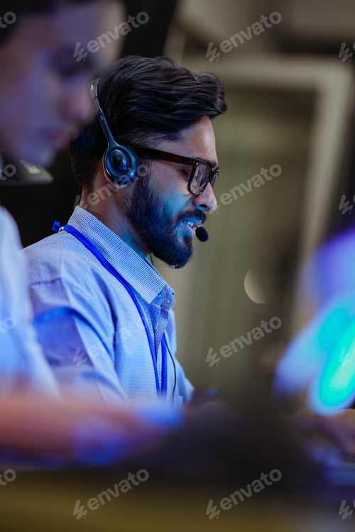 Preview: A diverse team of customer service representatives