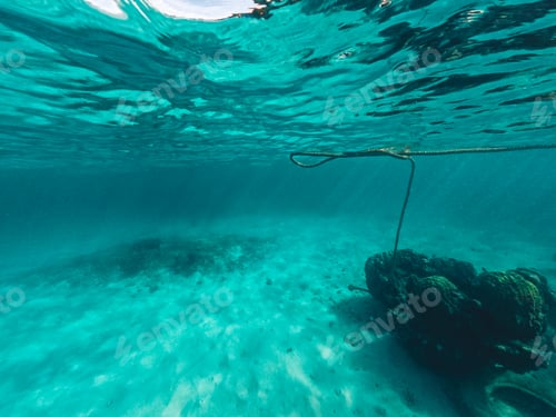 Preview: Underwater at the beach on the island