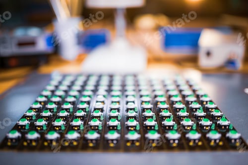 Preview: Panel of LED light indicators is in the production