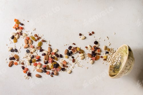 Preview: Variety of dried fruits and nuts