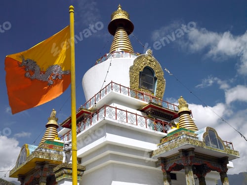 Preview: National Memorial Chorten - Thimhu - Kingdom of Bhutan