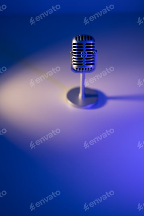 Preview: Retro microphone