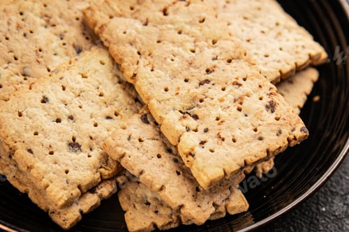 Preview: cracker whole grain healthy food durum wheat cookies tasty snack fresh gourmet food