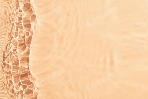 Preview: Beige water texture background. Abstract pattern