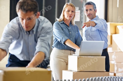 Preview: Workers In Distribution Warehouse