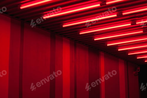 Preview: Wall with neon lights