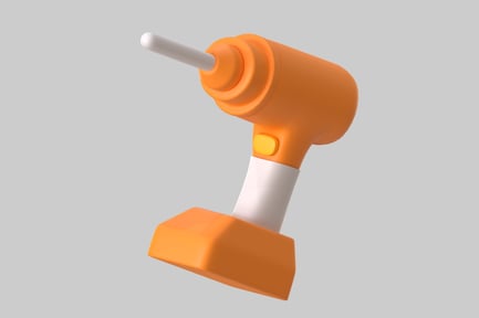 Preview: Handheld device with cylindrical body and long, thin protrusion.