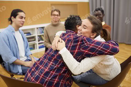 Preview: Hugging in Support Group