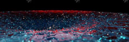 Preview: Sci Fi Futuristic Fantasy Strange Alien Structure panorama 3D rendering