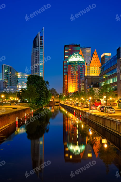 Preview: Skyscrapers in The Hague, Netherlands