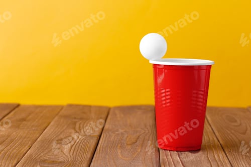 Preview: College party sport - beer pong