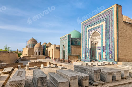 Preview: Shah-i-Zinda necropolis in Samarkand, Uzbekistan