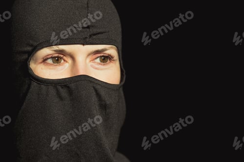 Preview: Girl Offender. The Girl In A Black Mask.