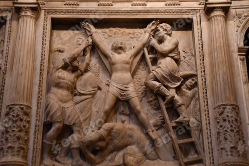 Preview: Relief of Eulalia in Barcelona Cathedral