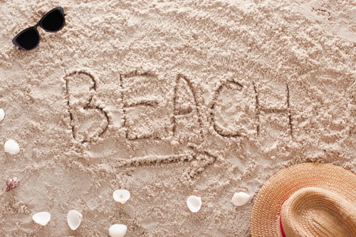 Preview: Beach In A Sandy Tropical Beach