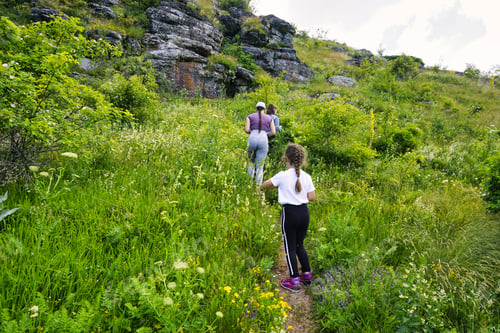 Preview: Hiking on a mountain