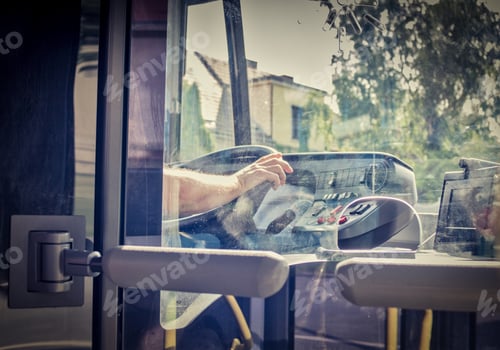 Preview: Bus driver cabin