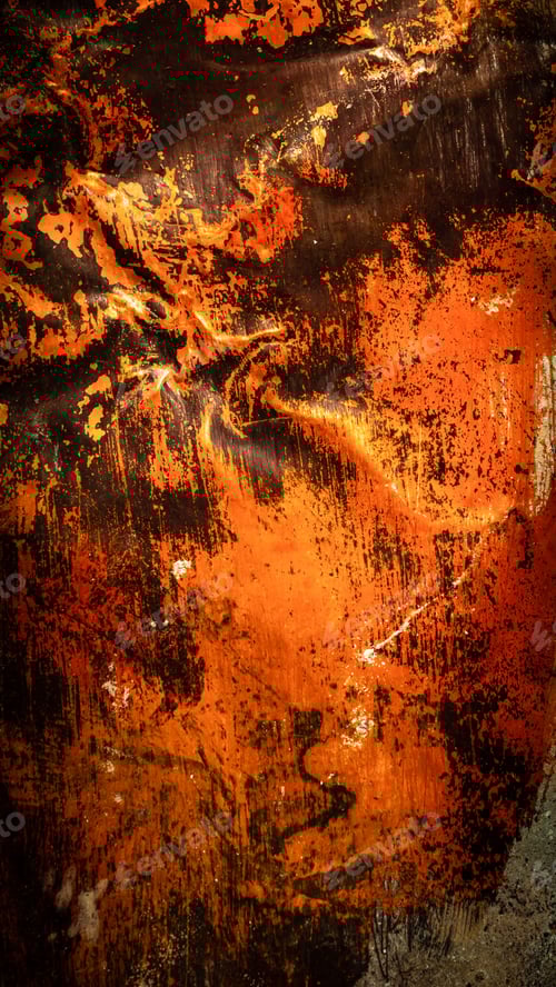 Preview: copper sheet with colorful. background or textura patterns