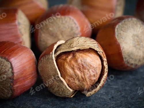 Preview: Hazelnut, closeup