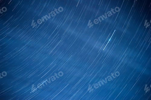Preview: movement of the stars in the night sky