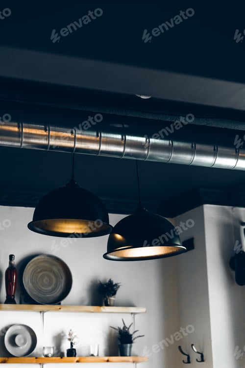 Preview: Beautiful shot of a detailed restaurant interior