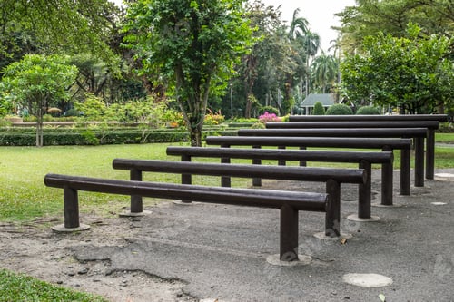 Preview: Thonburirom Park as known as Suan Thon, the first urban public park in Thonburi, Bangkok, Thailand