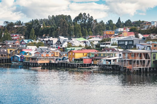 Preview: Gamboa Palafitos Stilt Houses - Castro, Chiloe Island, Chile