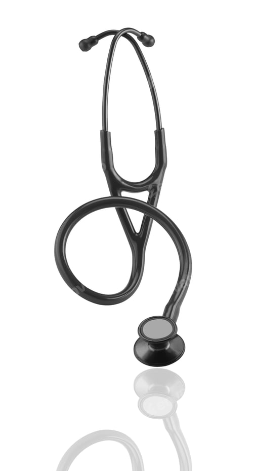 Preview: Doctor's stethoscope isolated on white background
