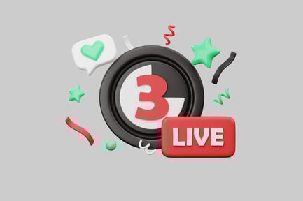 Preview: Countdown live stream notification icon