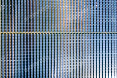 Preview: neatly arranged solar panels