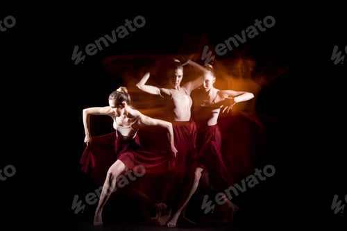 Preview: The sensual and emotional dance of beautiful ballerina