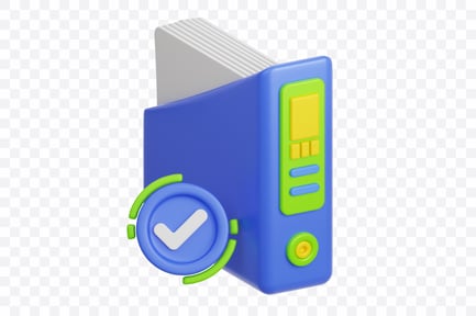 Preview: 3D Document Checkmark