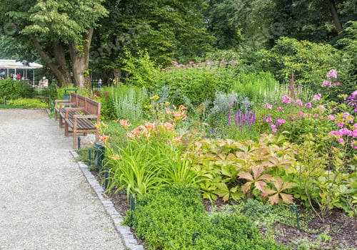 Preview: Bernardine Gardens park in the center of Vilnius