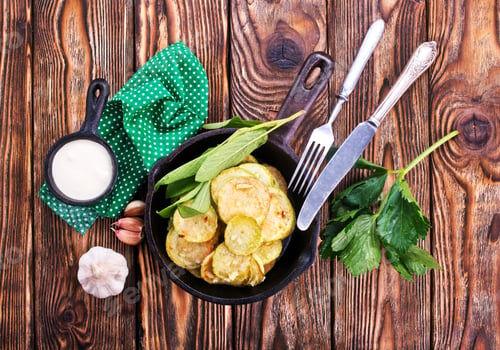 Preview: fried zucchini