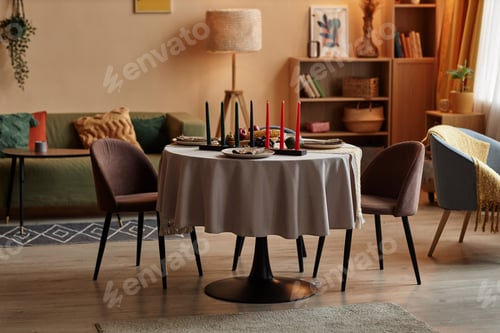 Preview: Table Prepared for Family Kwanzaa Celebration