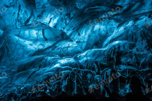 Preview: Inside a glacier ice cave in Iceland