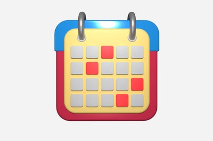 Preview: Calender 3D Illustration